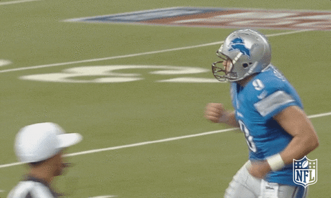 Excited Detroit Lions GIF by NFL