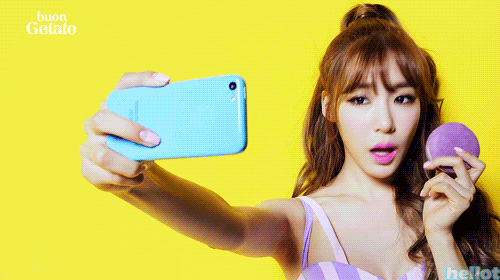 girls generation selfie GIF