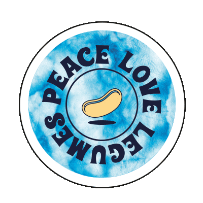 EATCOOLBEANS giphyupload love cool peace Sticker