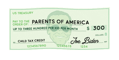 Joe Biden Money Sticker by Creative Courage