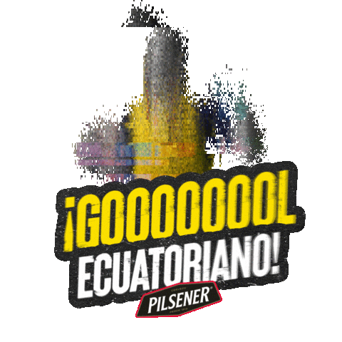 PilsenerEC ecuador tricolor tri ecu Sticker
