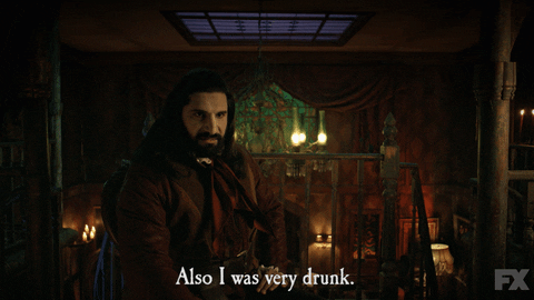 Drunk Vampire GIF by What We Do in the Shadows