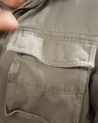 4-Month Old Bush Baby Emerges From Jacket Pocket