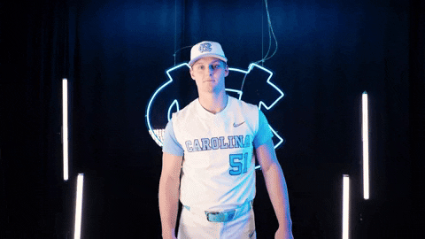 North Carolina Baseball GIF by UNC Tar Heels
