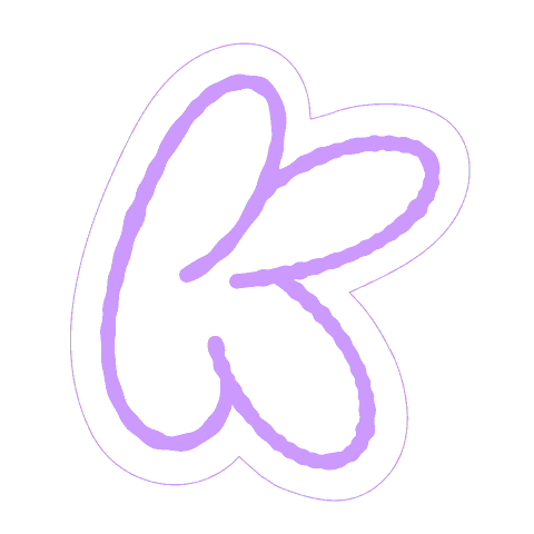 K Sticker by seoulillustrationfair