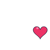 Love Hurts Pink Sticker by 1-800-NO-FAULT