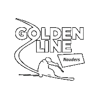 Golden Line Sticker by Nauders am Reschenpass