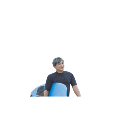 EnsureSG giphygifmaker cool surf surfer Sticker