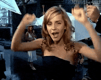 Emma Watson Wahoo GIF