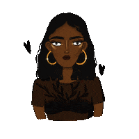 Muy_mau girl illustration woman mujer Sticker
