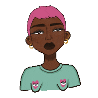 Muy_mau girl woman makeup chica Sticker