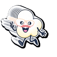 jerrypop food snack foodie popcorn Sticker