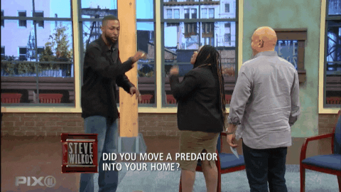 silence shut up GIF by The Steve Wilkos Show