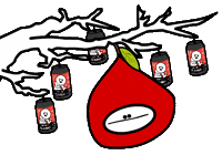 Apple Soda Sticker