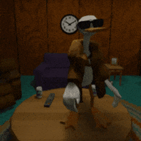 Quacklemore dancing cool glasses duck GIF