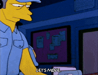 Season 3 Running GIF by The Simpsons