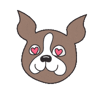 In Love Dog Sticker by Simon Says Stamp