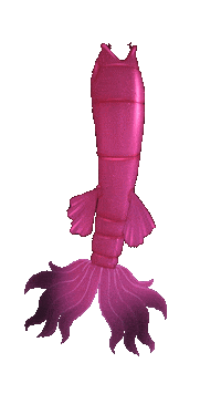 Little Mermaid Fish Sticker by Sucre