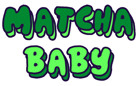 Green Tea Coffee Sticker