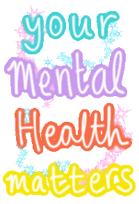 You Matter Mental Health Sticker by Ella Becket