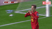 Heart Celebration GIF by ElevenSportsBE