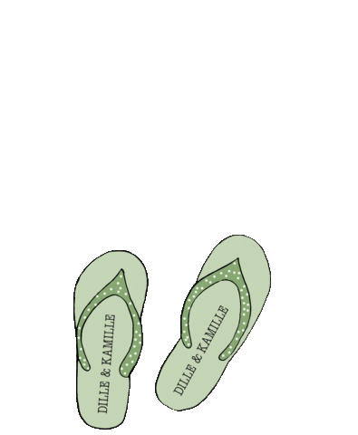 Flip Flop Summer Sticker by DilleKamille