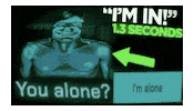 Im In 3 Seconds Sticker