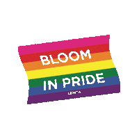 Pride Bloom Sticker by Lenita Flower Truck By Grita