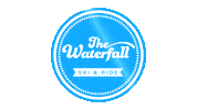 mtruapehu waterfall gondola mt ruapehu whakapapa Sticker