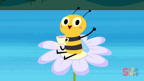 Honey Bee Hello GIF by Super Simple