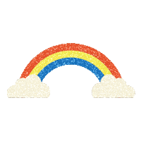 Rainbow Sparkle Sticker by Doozy Press