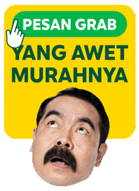 Adam Grabfood Sticker by Grab Indonesia