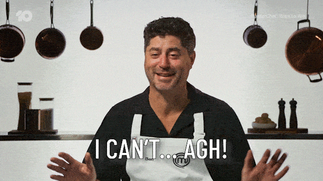 Frustrated Ben GIF by MasterChefAU