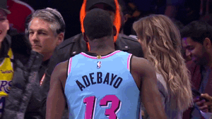 Miami Heat Hug GIF by NBA