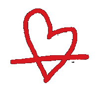 heart draw Sticker by Bravworld