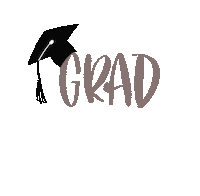 lululetter graduation grad2020 grad 2020 2020 graduation Sticker