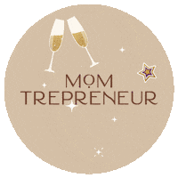 Momtrepreneur community netwerk momtrepreneur ondernemende vrouwen Sticker