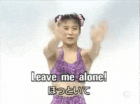 Go Away Asian GIF by MOODMAN