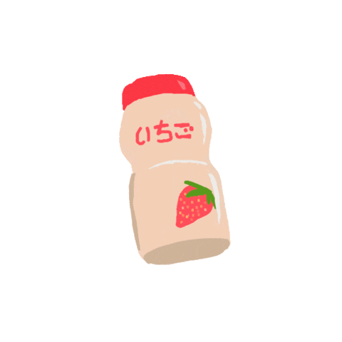 Japan Milk Sticker