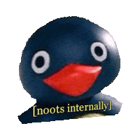 penguin STICKER by imoji