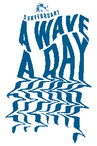 Beach Surf Sticker by SurFebruary