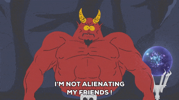devil shouting GIF by South Park 