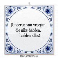 Trots Geluk GIF by Tegelspreuken.nl