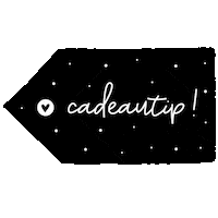 Cadeautip Sticker by Zoedt.NL