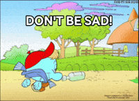 Sad Walking GIF