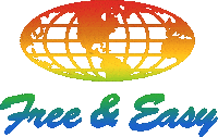 Rainbow Earth Sticker by Free & Easy