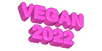 Happy Vegan Sticker by Aquafaba Test Kitchen