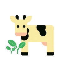 牛 Sticker by horizon farms