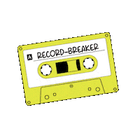 Casette Sticker by Moxie Beauty