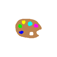 Artist Colores Sticker